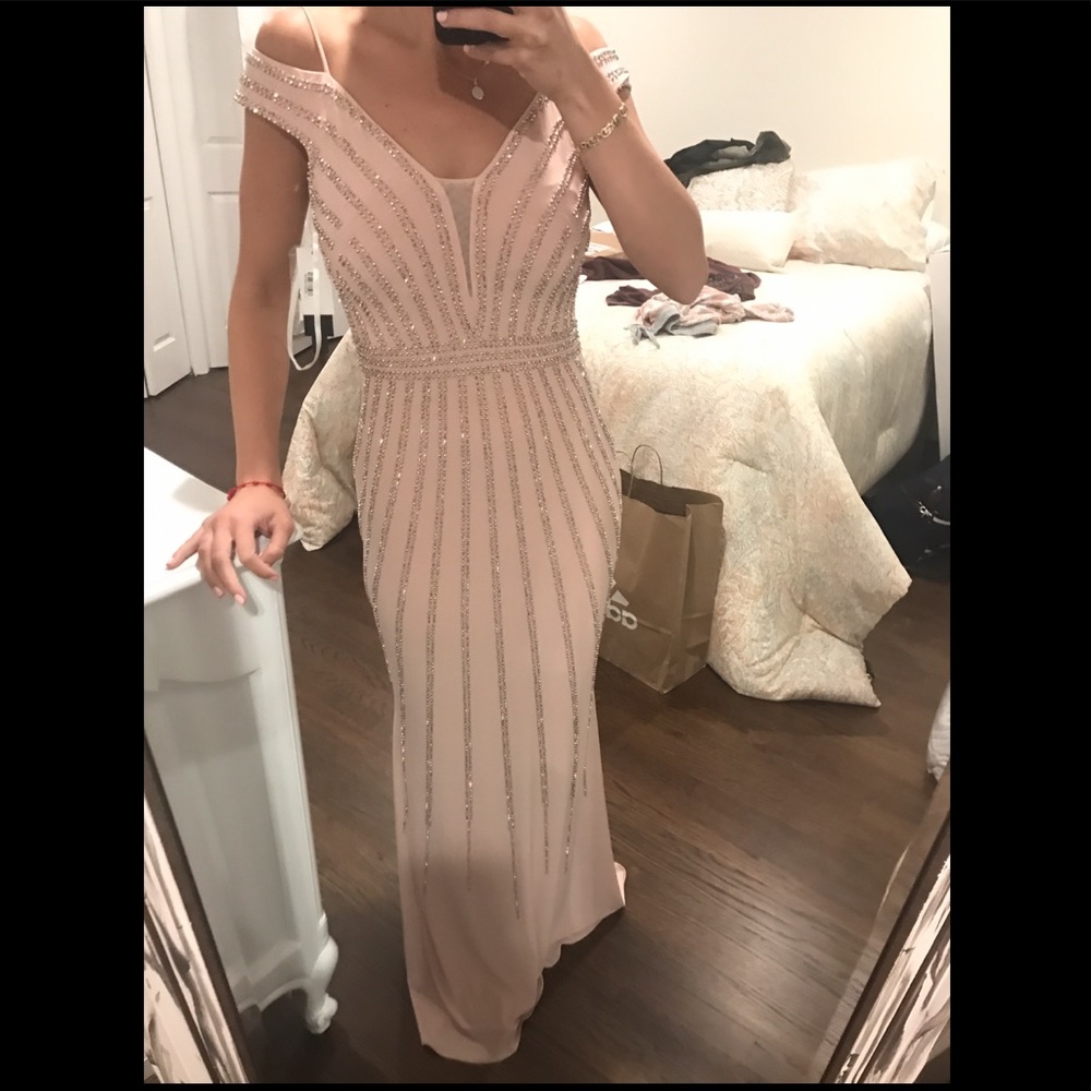 Aqua Blush Gown